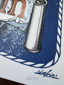 Pearl Jam With Mudhoney Poster 9/17/2011 MTS Centre