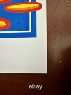 Pearl Jam Wrigley 2013 Poster Munk One Hot Dog