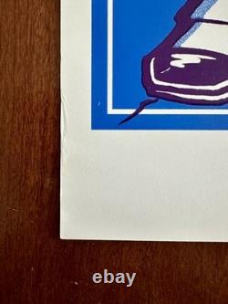 Pearl Jam Wrigley 2013 Poster Munk One Hot Dog