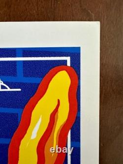 Pearl Jam Wrigley 2013 Poster Munk One Hot Dog