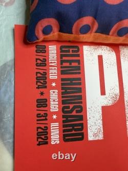 Pearl Jam Wrigley Field 2024 Poster Luke Preece Sold Out SE MINT