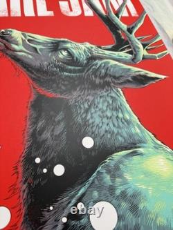 Pearl Jam Wrigley Field 2024 Poster Luke Preece Sold Out SE MINT