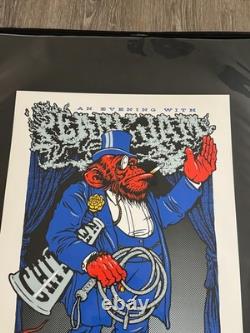 Pearl Jam Wrigley Field Chicago 2013 Poster- Harry Caray A/P Variant- RARE