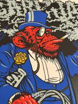 Pearl Jam Wrigley Field Chicago 2013 Poster- Harry Caray A/P Variant- RARE