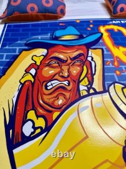 Pearl Jam Wrigley Field Chicago 2013 Poster Munk One AP/100 Signed Numbered