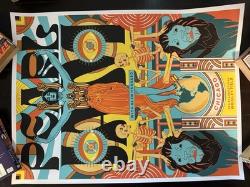 Pearl Jam Wrigley Field Chicago 2024 Poster Justine McAllister Dark Matter Tour