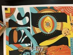 Pearl Jam Wrigley Field Chicago 2024 Poster Justine McAllister Dark Matter Tour