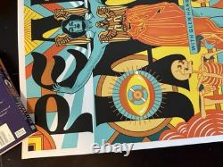 Pearl Jam Wrigley Field Chicago 2024 Poster Justine McAllister Dark Matter Tour