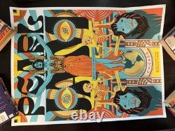 Pearl Jam Wrigley Field Chicago 2024 Poster Justine McAllister Dark Matter Tour
