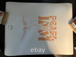Pearl Jam Wrigley Field Chicago 2024 Poster Justine McAllister Dark Matter Tour