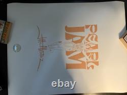 Pearl Jam Wrigley Field Chicago 2024 Poster Justine McAllister Dark Matter Tour