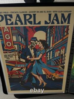 Pearl Jam Wrigley Field / Chicago 2024 Show Edition Poster by Van Orton