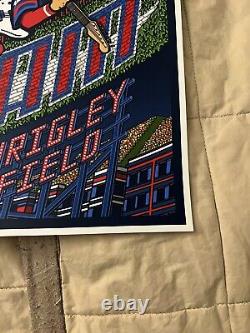 Pearl Jam Wrigley Field Chicago Concert Poster 2016 Brad Klausen