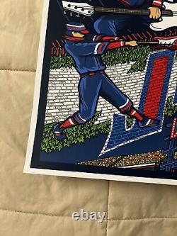 Pearl Jam Wrigley Field Chicago Concert Poster 2016 Brad Klausen