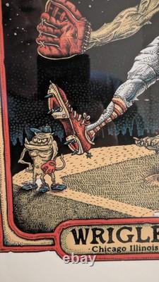 Pearl Jam Wrigley Field Concert Poster 2013 Very Rare
