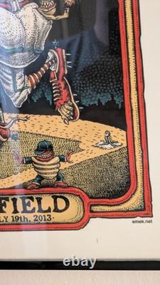 Pearl Jam Wrigley Field Concert Poster 2013 Very Rare