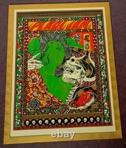 Pearl Jam art print New York Central Park 2015 Brokenfingaz framed 18x24 NYC