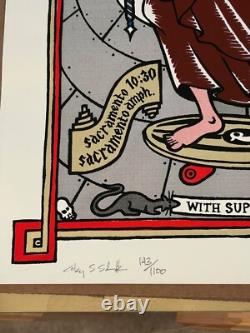 Pearl Jam concert poster VERY RARE S/N 10/30 & 10/31/2000