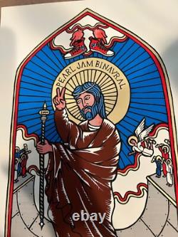 Pearl Jam concert poster VERY RARE S/N 10/30 & 10/31/2000