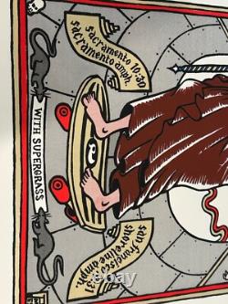 Pearl Jam concert poster VERY RARE S/N 10/30 & 10/31/2000
