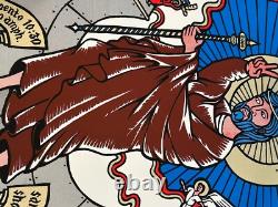 Pearl Jam concert poster VERY RARE S/N 10/30 & 10/31/2000