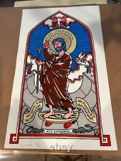 Pearl Jam concert poster VERY RARE S/N 10/30 & 10/31/2000