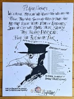 Pearl Jam limited edition poster Wrigley Field 2016 18 x 24