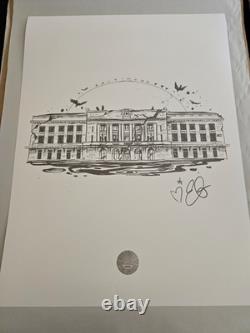 Pearl Jam poster Baltimore Artist's Edition S/N Gallagher /100