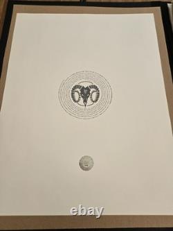 Pearl Jam poster Landgraaf AMES 6/15/18 S/N XX /130 MINT