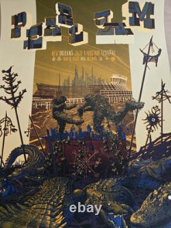 Pearl Jam poster New Orleans Jazz Festival 5/3/25 AP Variant /100 Kevin Tong