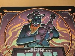 Pearl Jam poster Oklahoma'22 AE Munk One Mint Sperry Klausen Emek Phish Vedder