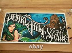 Pearl Jam poster SEATTLE Maxx242 Jeff Soto Munk One 2012 Limited S/N print