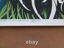 Pearl Jam poster SEATTLE Maxx242 Jeff Soto Munk One 2012 Limited S/N print