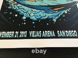 Pearl Jam poster San Diego 2013 NM Foo Fighters Klausen Sperry Emek Zoltron RSD