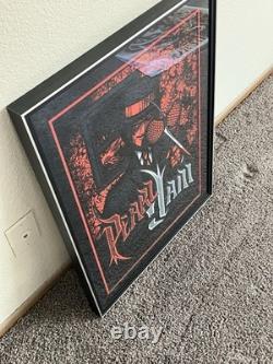 Pearl Jam poster September 2009 Salt Lake City Brad Klausen Poster SIGNED SN