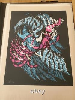 Pearl Jam poster Virginia Beach 2008 Brad Klausen Limited Edition S/N