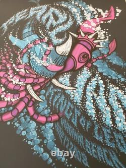Pearl Jam poster Virginia Beach 2008 Brad Klausen Limited Edition S/N
