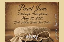 Pearl Jam's Dark Matter World Tour, May 18, 2025, Pittsburgh, Pennsylvania. By J Pearl Jam's Dark Matter World Tour, May 18, 2025, Pittsburgh, Pennsylvania. By J
