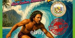 Pearl Jam super rear Hawaii, December 9, 2006, signature poster print