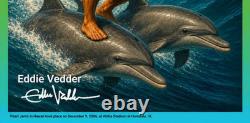 Pearl Jam super rear Hawaii, December 9, 2006, signature poster print
