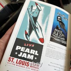 Pearl Jam vs Ames Bros 13 Years of Tour Posters First Edition Music History HC