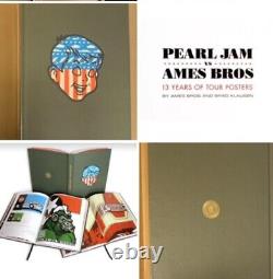 Pearl Jam vs Ames Bros Green Poster Book Sealed Mint Free Shipping