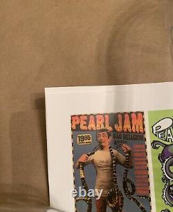 Pearl Jam vs. Ames Bros Vol. 1 Poster 36 x 24 Signed