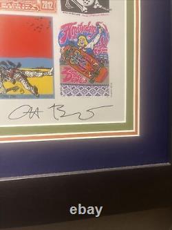 Pearl Jam vs. Ames Bros Vol. 2 Poster Signed 36 x 24, Professionally Framed