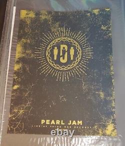 Pearl jam Third man Records 2016 nashville Poster Strimpopulos xx/300 NM rare