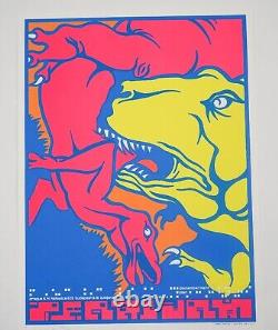 Pearl jam poster Prague Katowice Budapest Ljubljana 2000 S/N