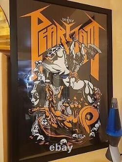 Pearl jam poster framed