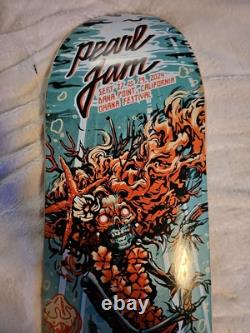 Pearl jam skateboard deck
