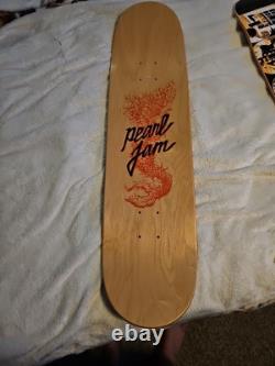 Pearl jam skateboard deck