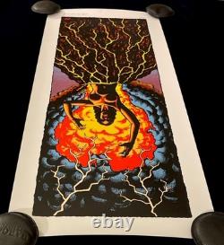 Pele Hawaiian Goddess of the Volcano Print Justin Hampton Pearl Jam Poster #13